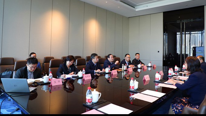 武威市委副書記、市長(zhǎng)周偉一行與甘肅文旅集團(tuán)交流座談