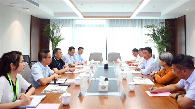 臨夏州委常委、宣傳部長王建華一行來甘肅文旅集團推介洽談文旅項目