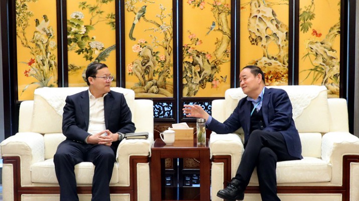 中國銀行甘肅省分行黨委書記、行長王峰一行到訪甘肅文旅集團(tuán)